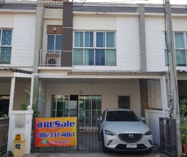 The cheapest sale in the townhome project, Nara Town, Ring Road-Bangna.