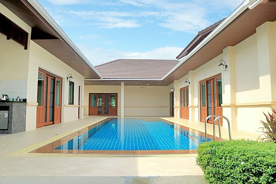 Home for sale Bali style with swimming pool, in Hua Hin, Prachuap Khiri khan.