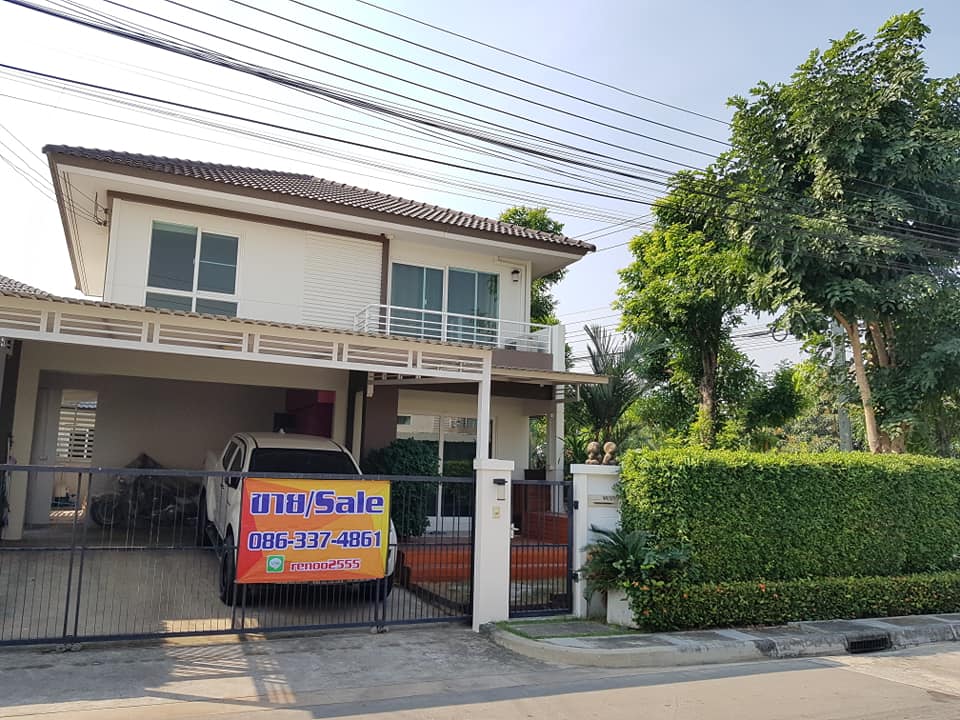 Beautiful house for Sale Manthana Onnut-Wongwan 3 area 64 sq.m.